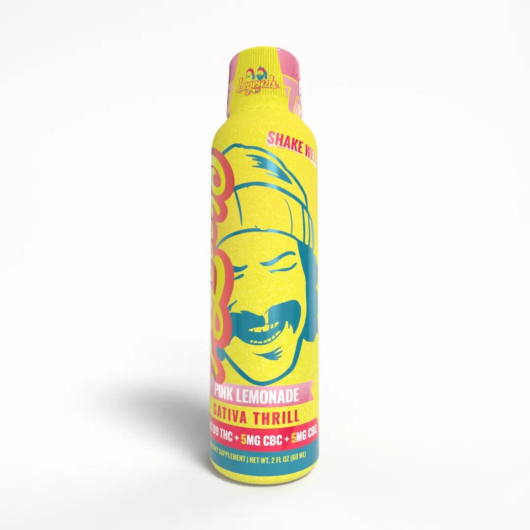 Cheech & Chong Legends Sativa THC shot pink lemonade 300 mg