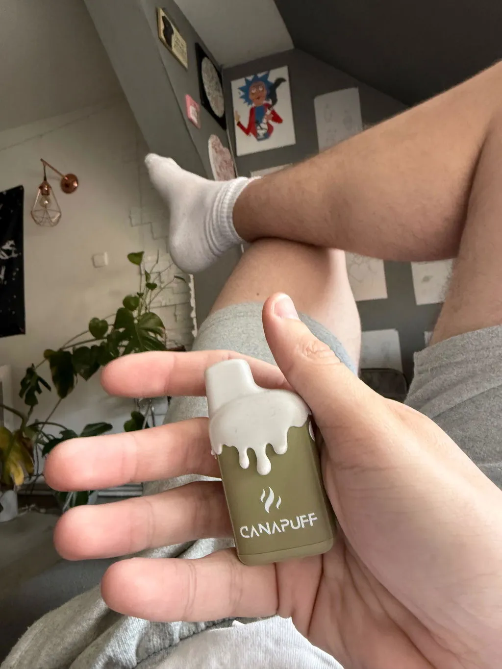 Canapuff 9H-HHC Big Bad Bear XXL vape 2 ml – skogfrisk