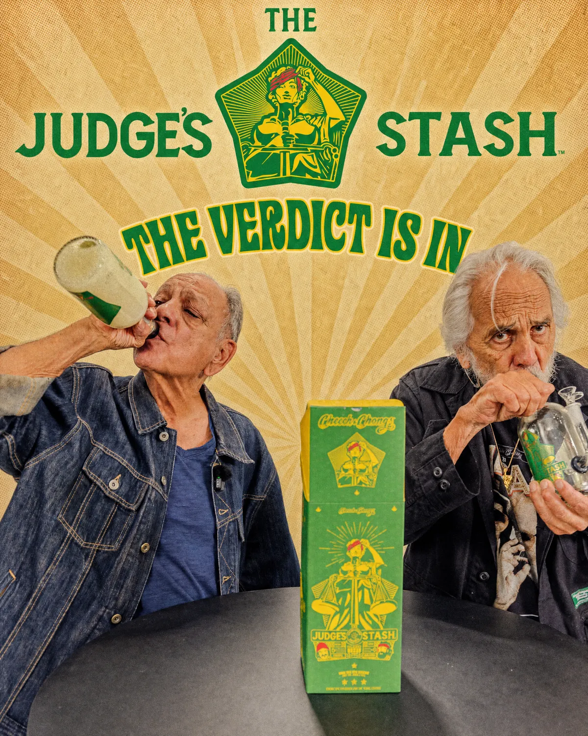 Cheech & Chong The Judge's Stash THC-drikk 750ml alkoholfri