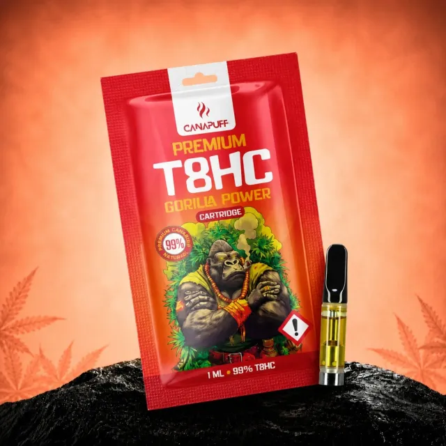 Canapuff T8HC Gorilla Power vapepatron 99%