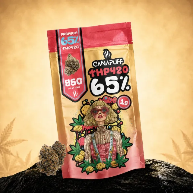 Canapuff THP420 GSC topskudd blomster 1 g 65%