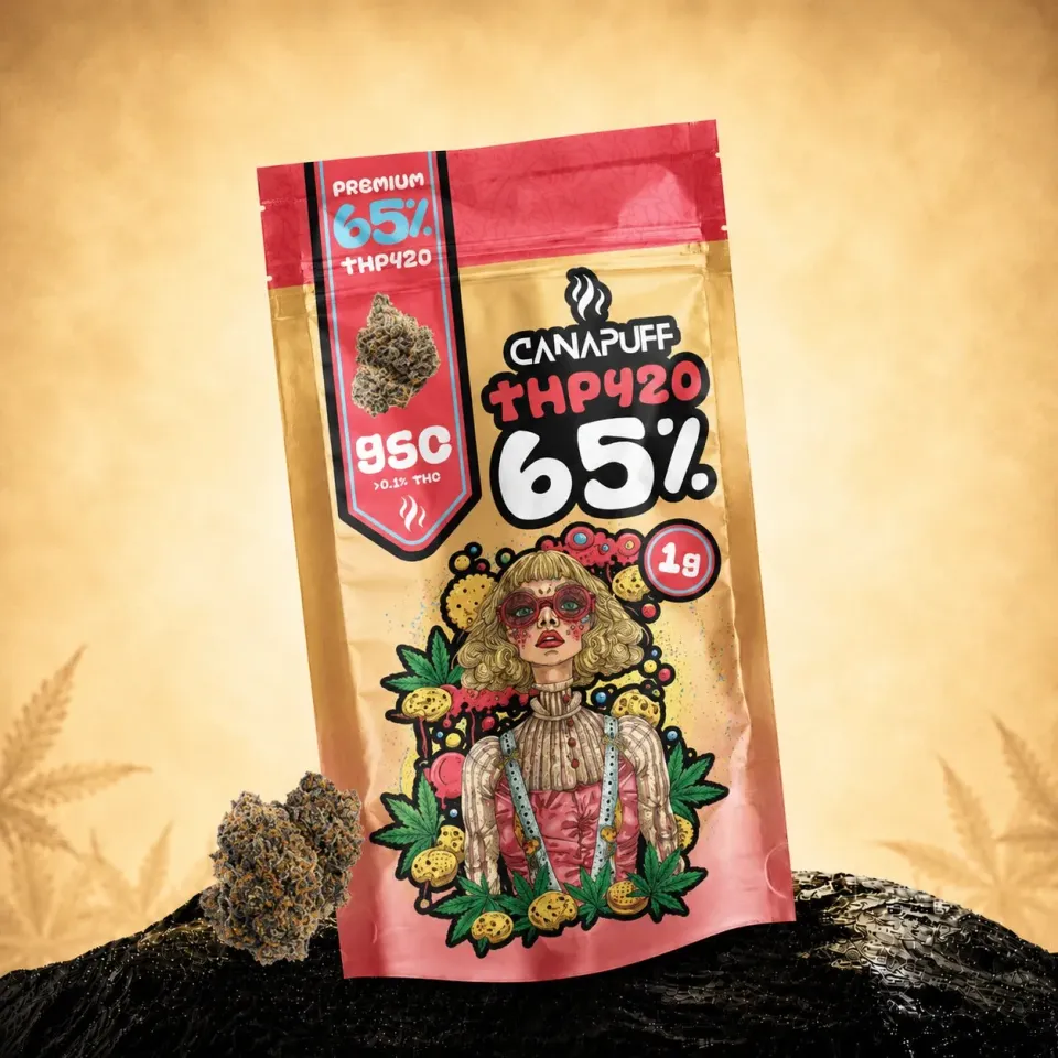 Canapuff THP420 GSC topskudd blomster 1 g 65%