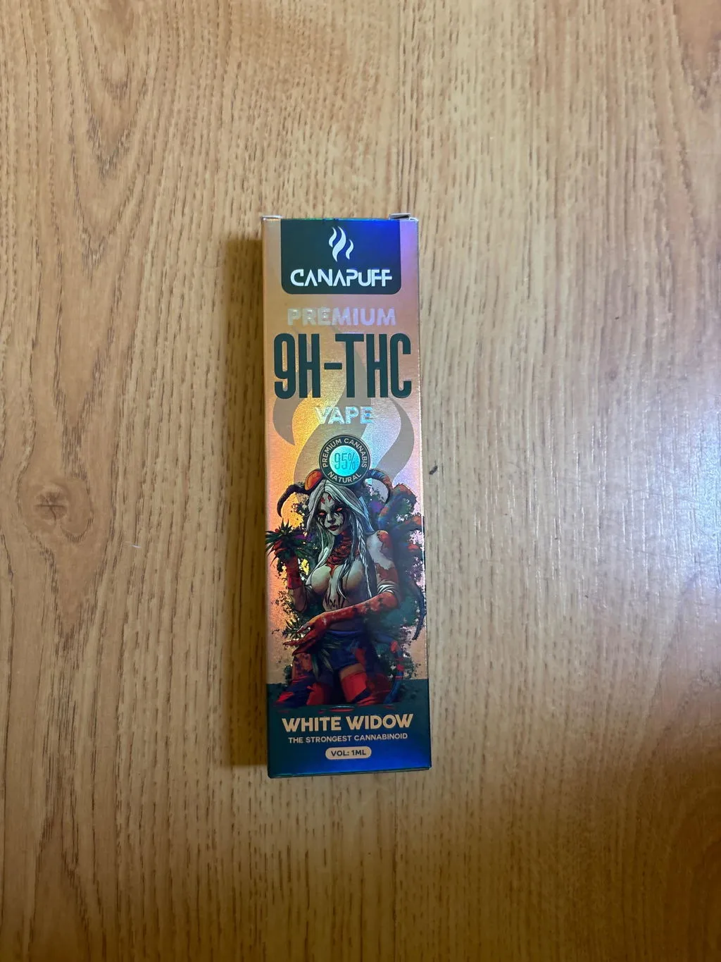 Canapuff 9H-HHC Super Lemon Haze vape 1 ml sitron