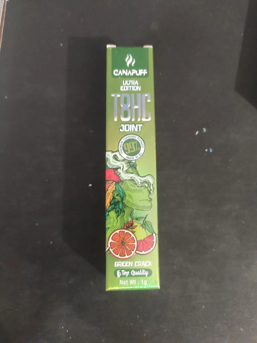 Canapuff T8HC Joint Green Crack 99% 1 g sitrus