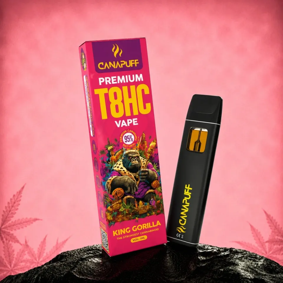 Canapuff T8HC King Gorilla vape 1ml 95%
