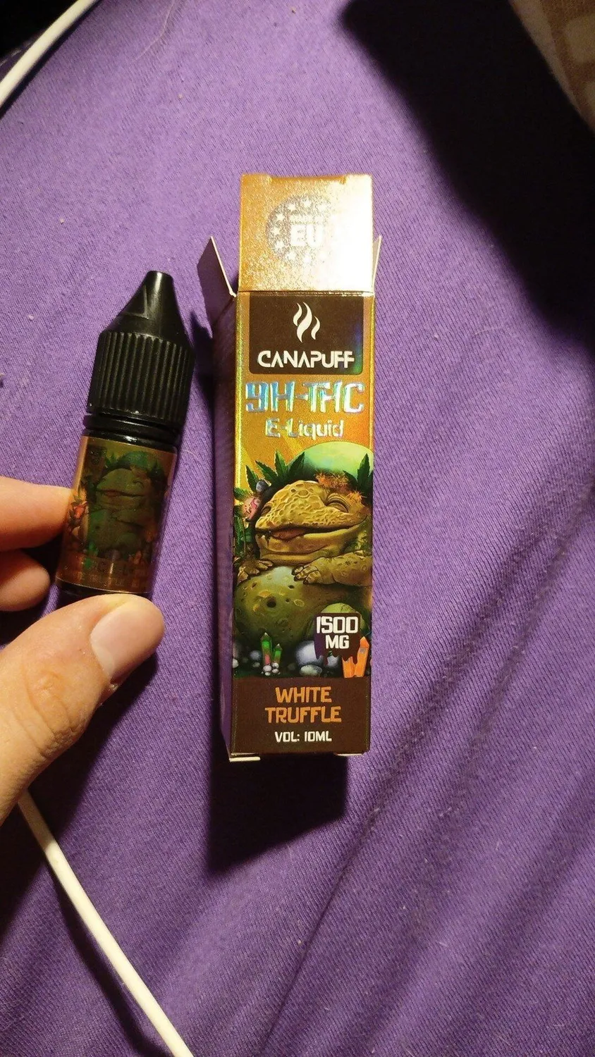 Canapuff 9H-THC White Truffle væske 1500mg nøtt