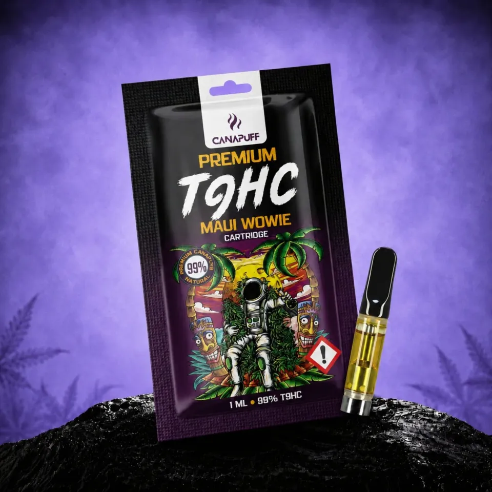 Canapuff T9HC Cartridge vapepatron Maui Wowie ananas mango