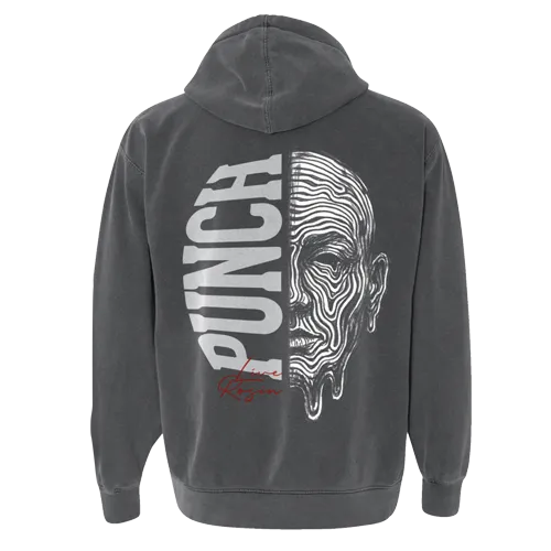 Punch Bar Face Melt Hoodie hettegenser grafisk