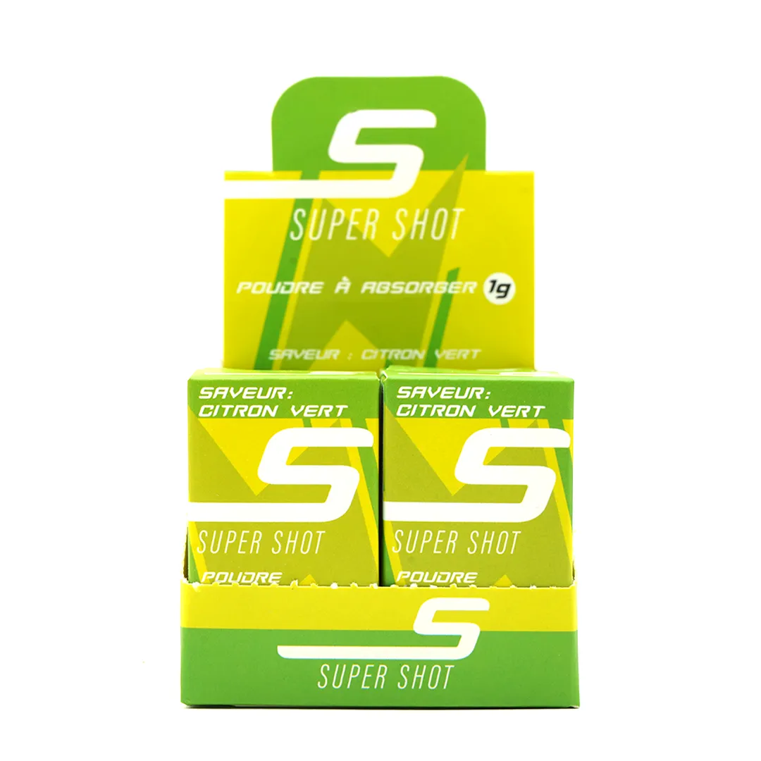 LeGrossiste Super Shot energipulver lime 1 stk