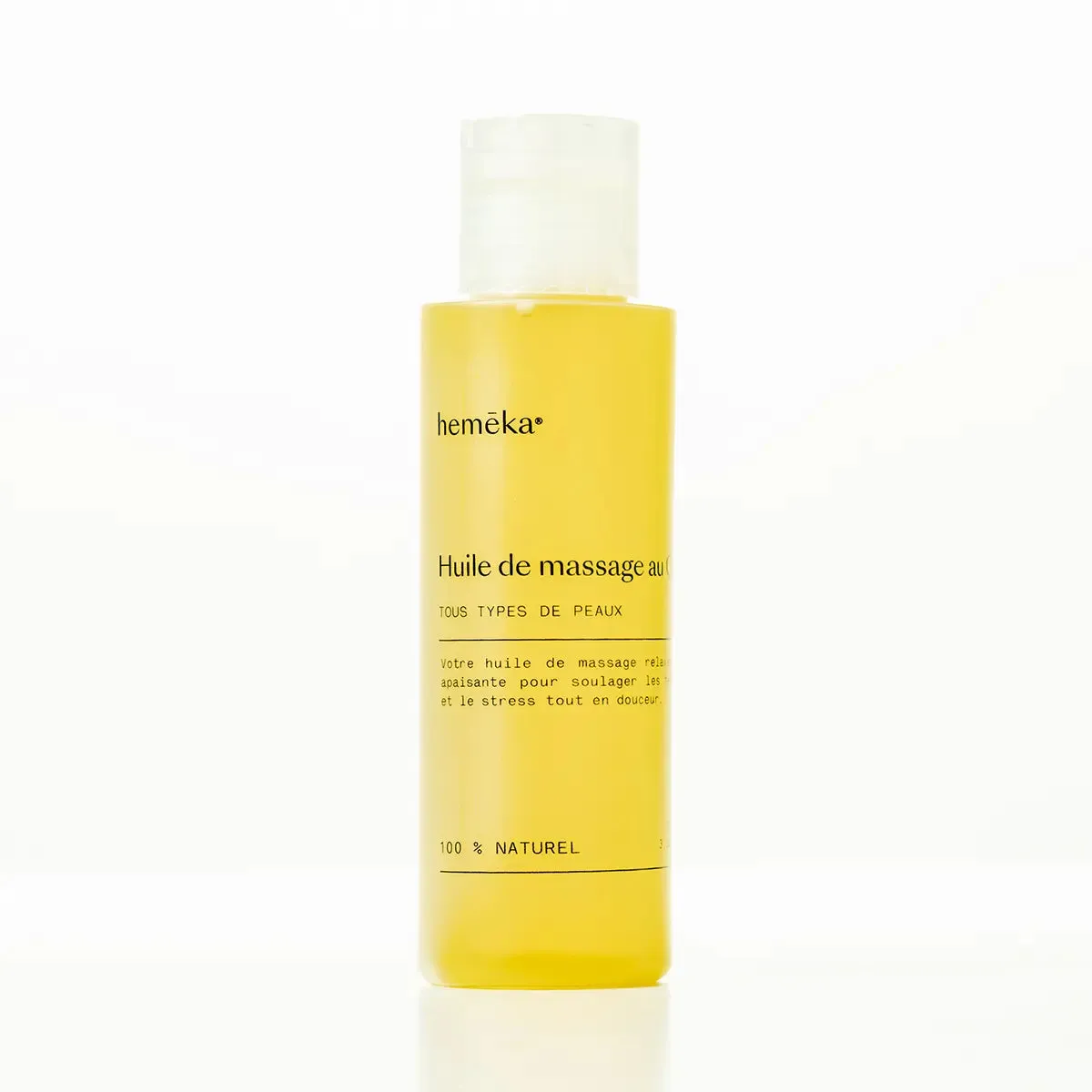 Hemeka CBD massasjeolje 1000 mg lavendel