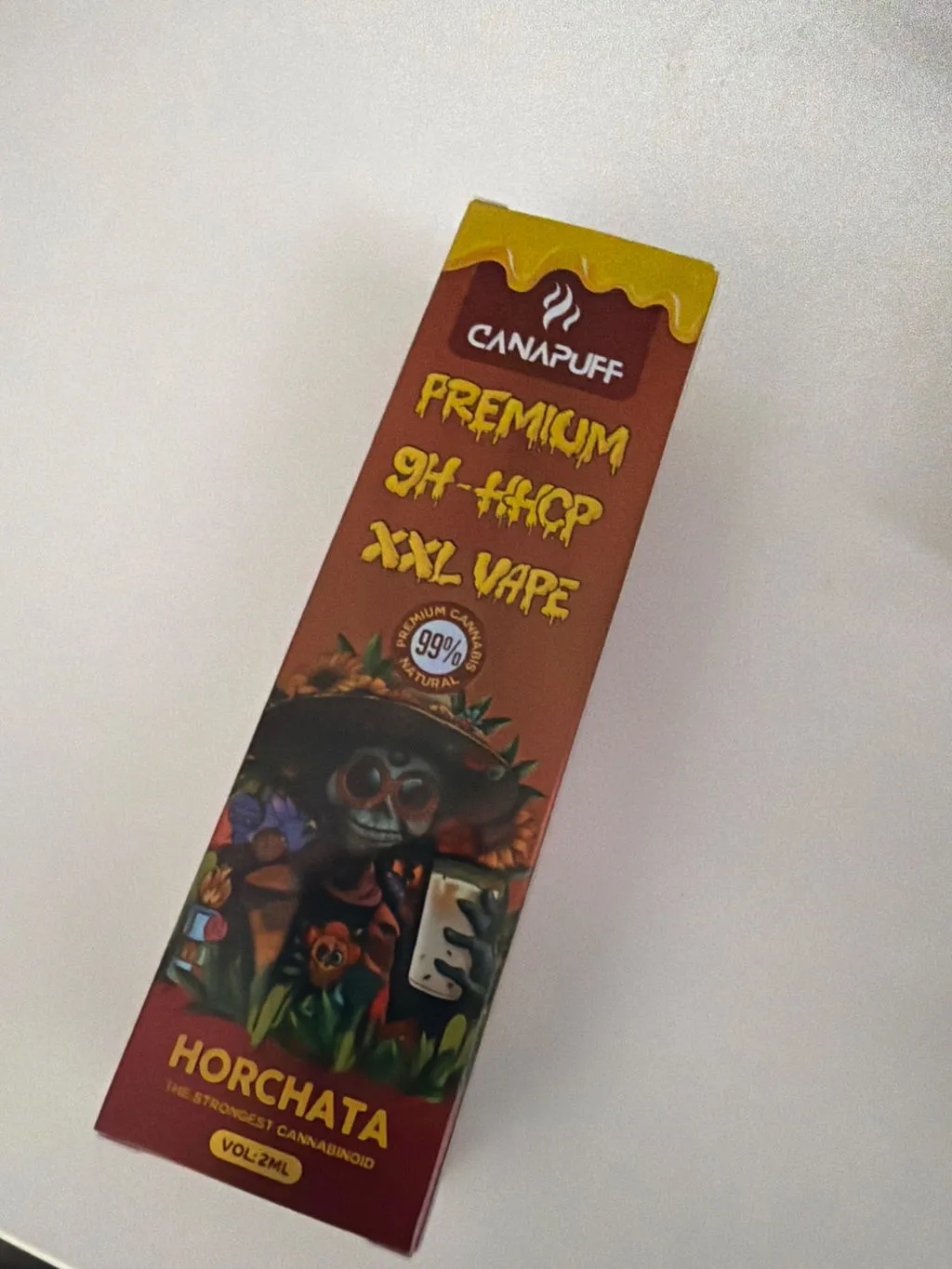 Canapuff Horchata 99% 9H-HHCP-vape 2 ml kremet