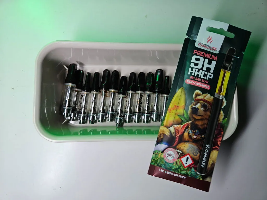 Canapuff Laughing Buddha 9H-HHCP vapepatron 1 ml 99%