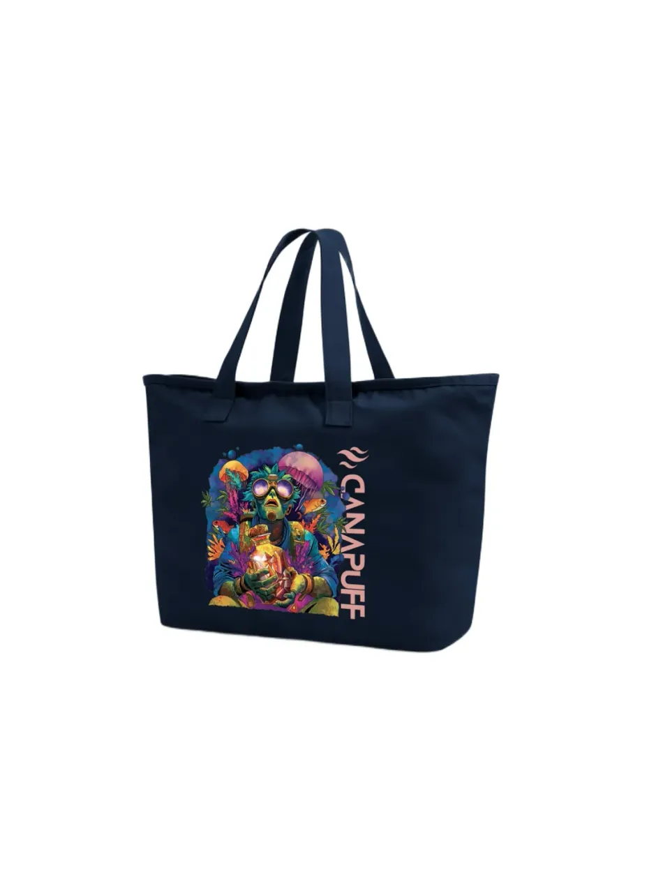 Canapuff Deep mulepose i bomull navy
