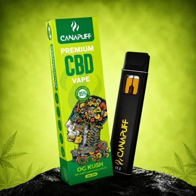 Canapuff CBD OG Kush vape 1 ml 95%