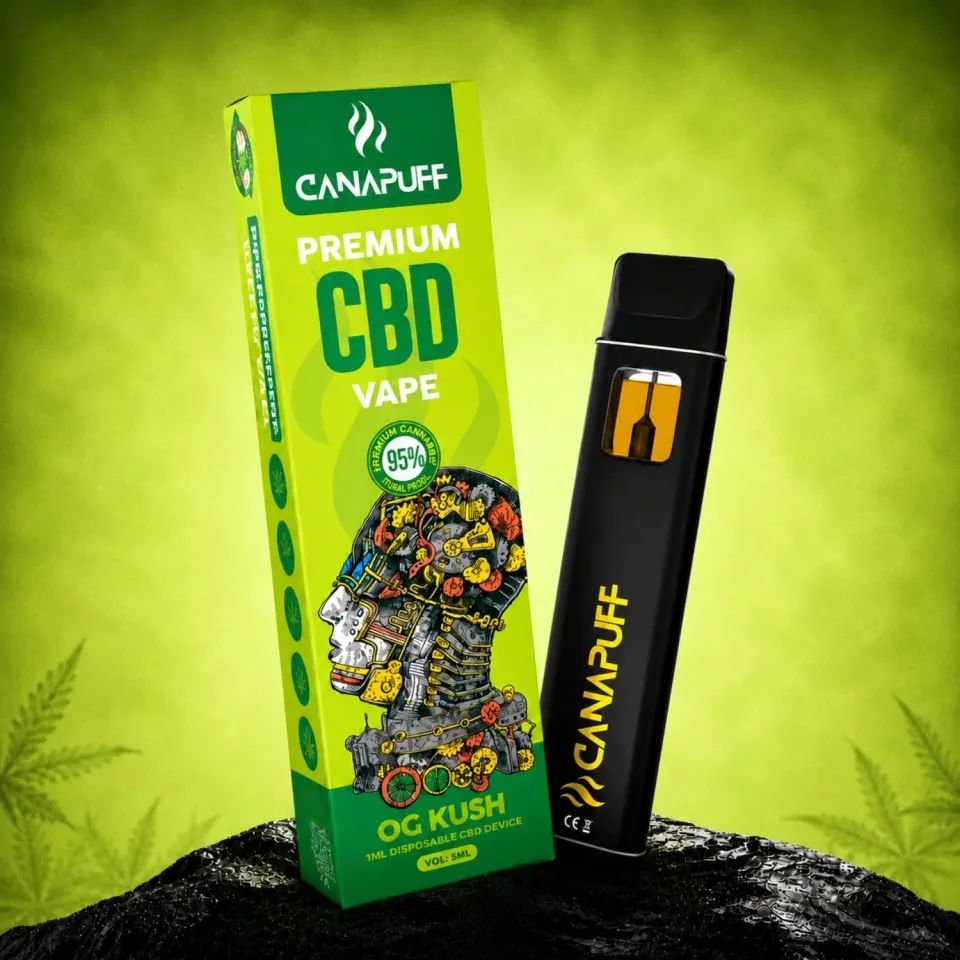 Canapuff CBD OG Kush vape 1 ml 95%
