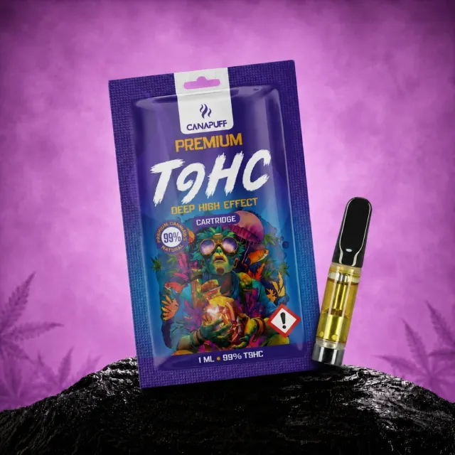 Canapuff T9HC vapepatron Deep tropisk blomst