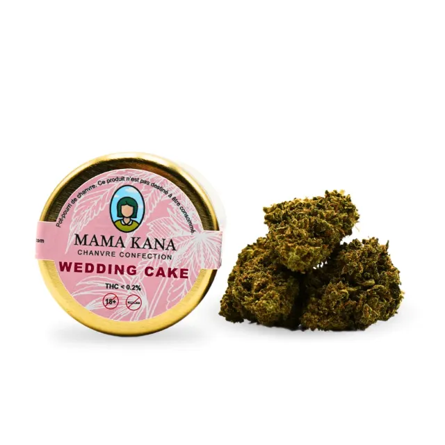 LeGrossiste Wedding Cake CBD-blomster 5x5 g indoor søt