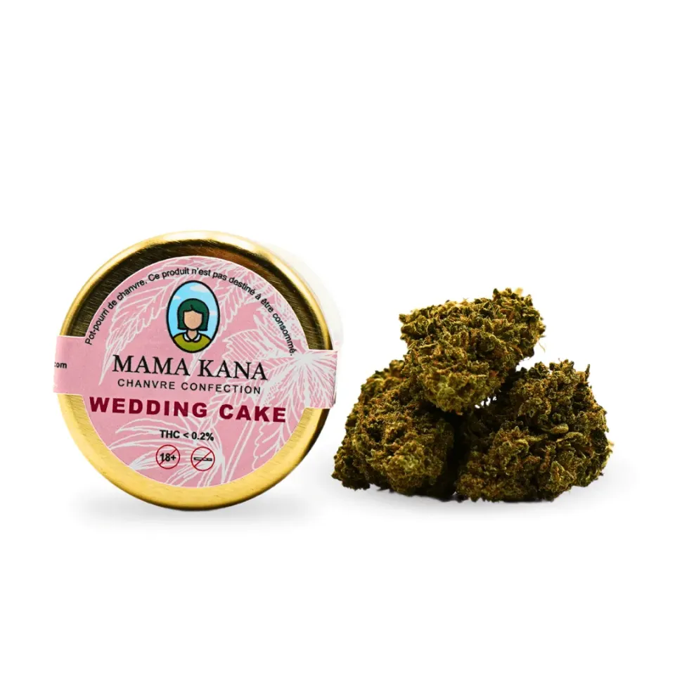 LeGrossiste Wedding Cake CBD-blomst 5x2g indoor