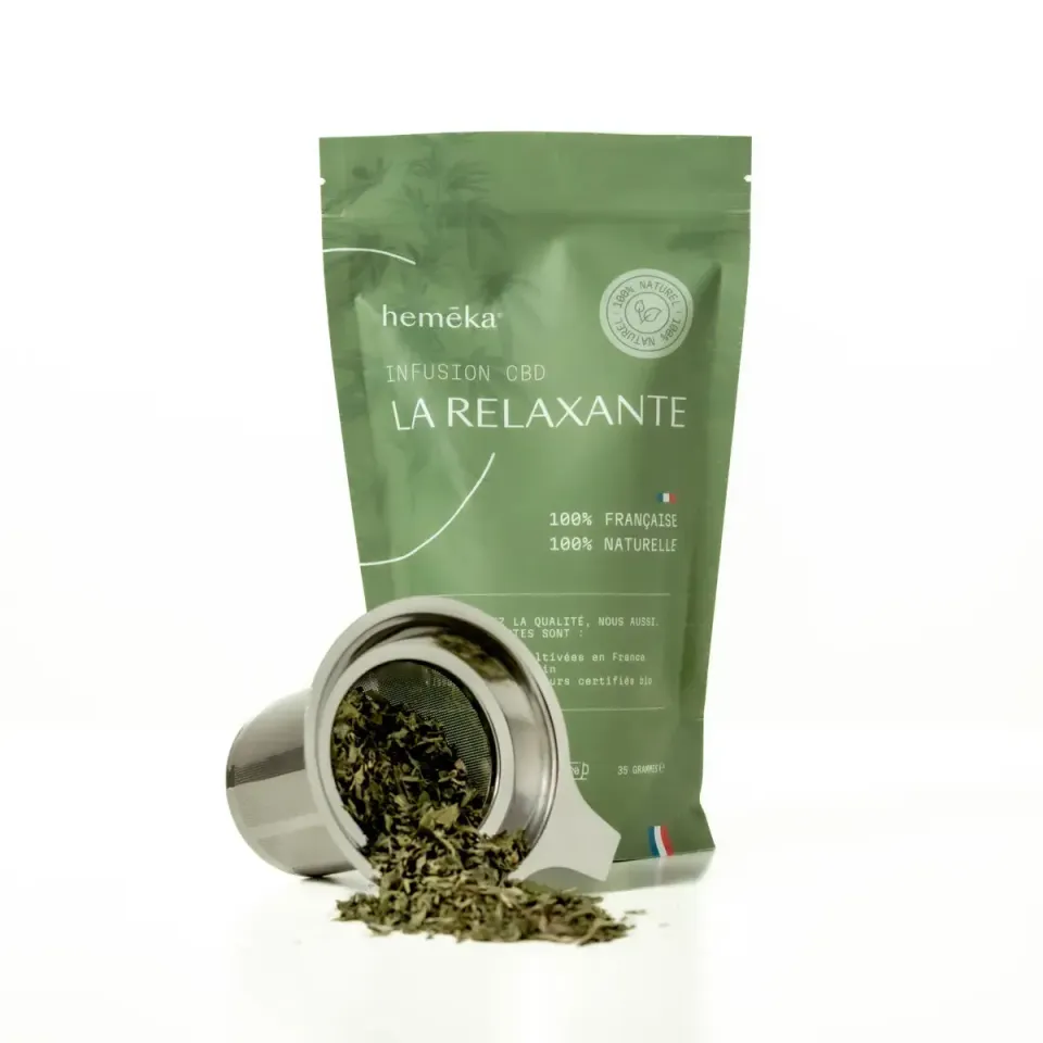 Hemeka La Relaxante CBD-te urteinfusjon 35g
