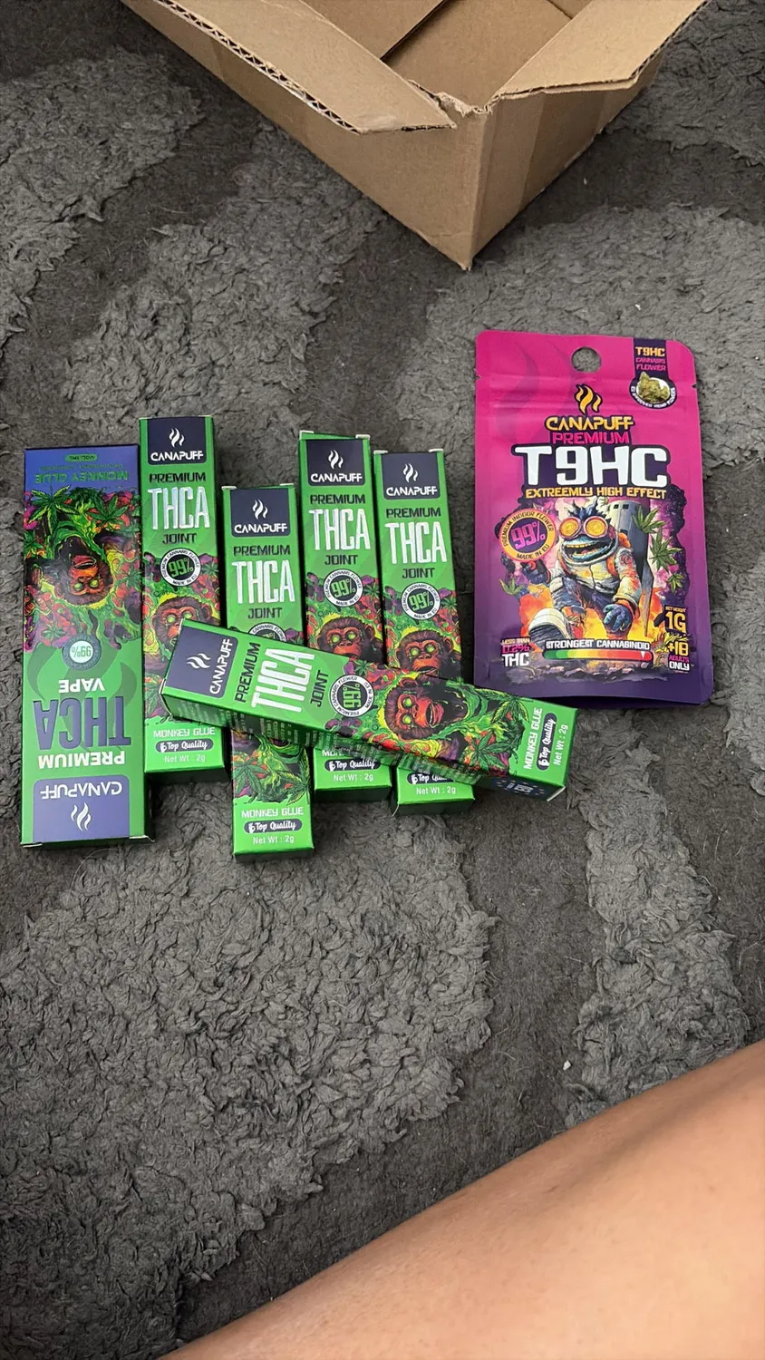 Canapuff THCA Monkey Glue joint 2g harpiks