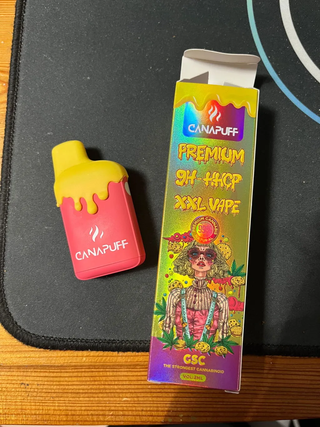 Canapuff GSC 99% 9H-HHCP-vape 2 ml kush