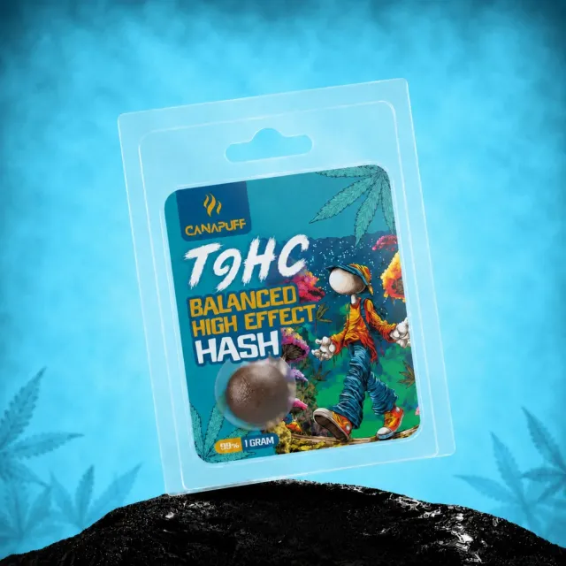 CANAPUFF T9HC Hash Balanced 99% cannabinoidhash
