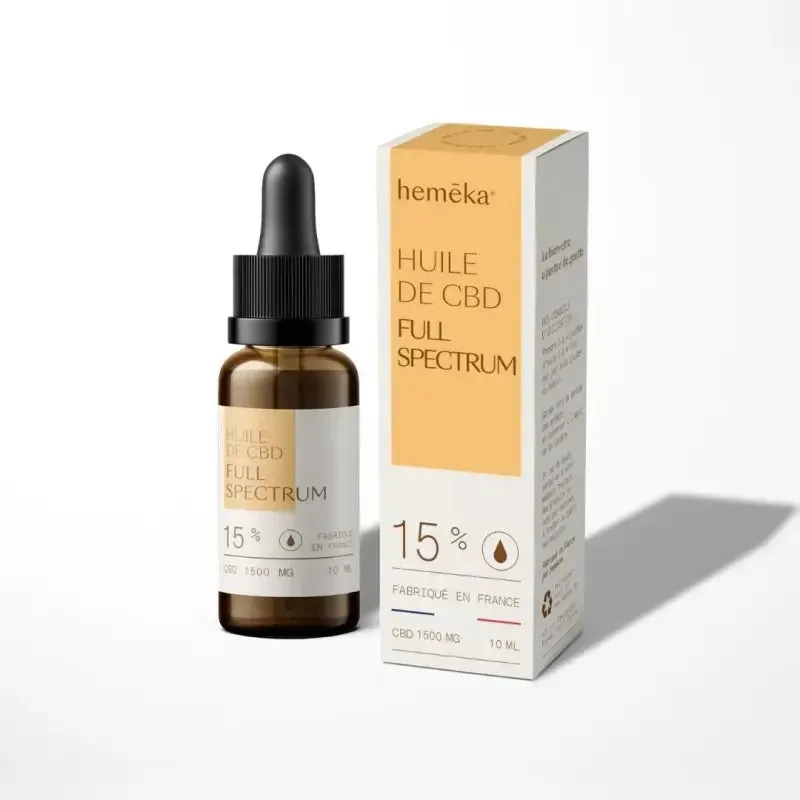 Hemeka Full Spectrum CBD-olje 15% 1500mg