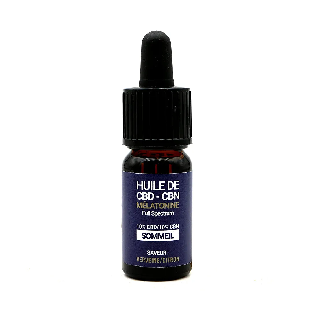 LeGrossiste CBD 10% CBN 10% olje melatonin natt