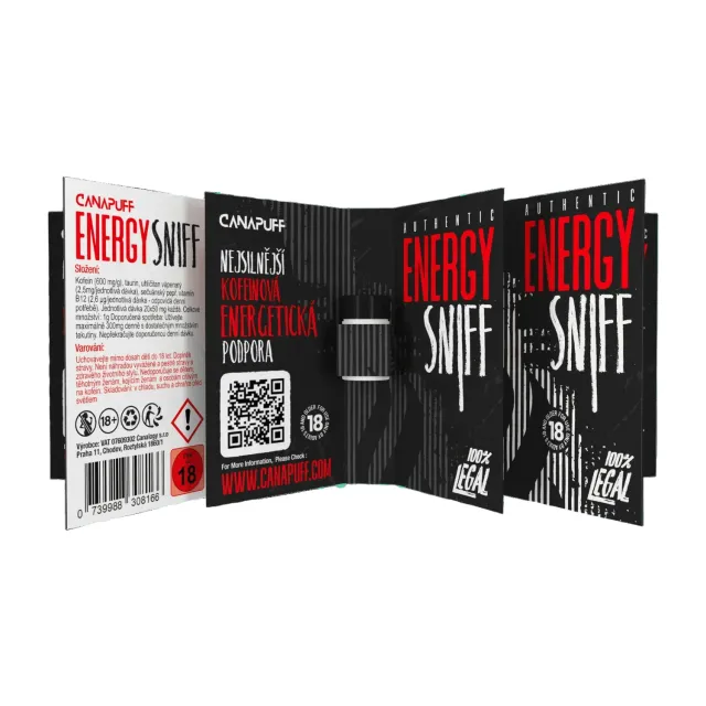 Canapuff Energy Sniff koffeinsniff 600 mg/g