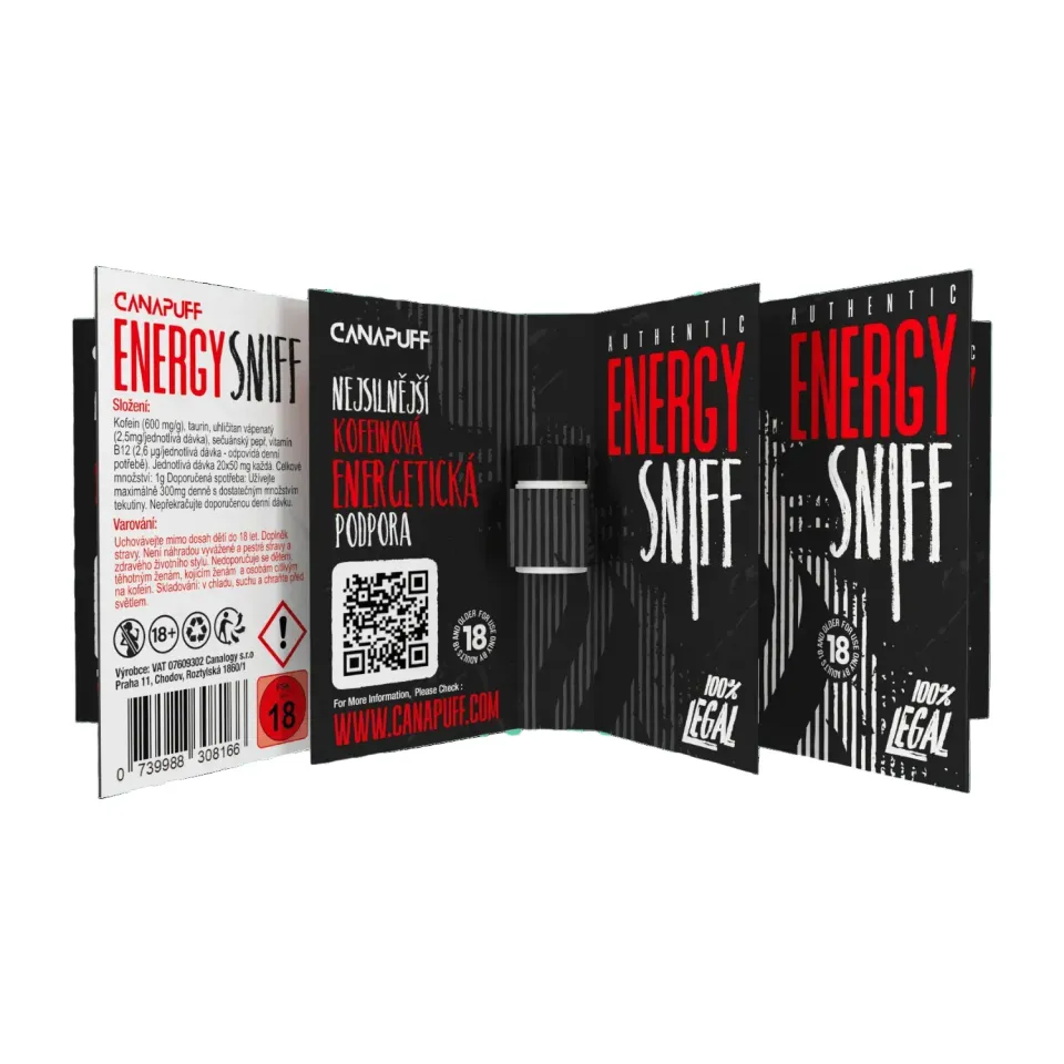 Canapuff Energy Sniff koffeinsniff 600 mg/g
