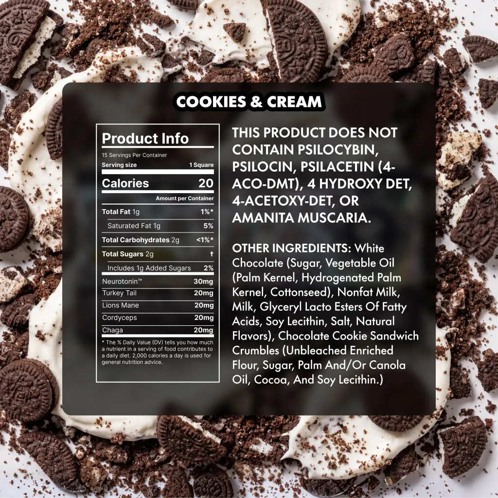 Tre House Extra-Strength soppsjokolade Cookies & Cream