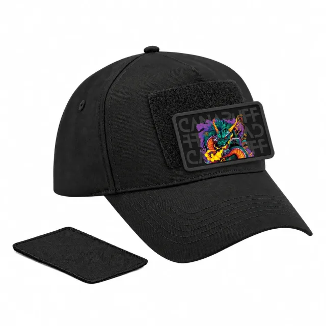Canapuff Extreme Dragon caps svart justerbar
