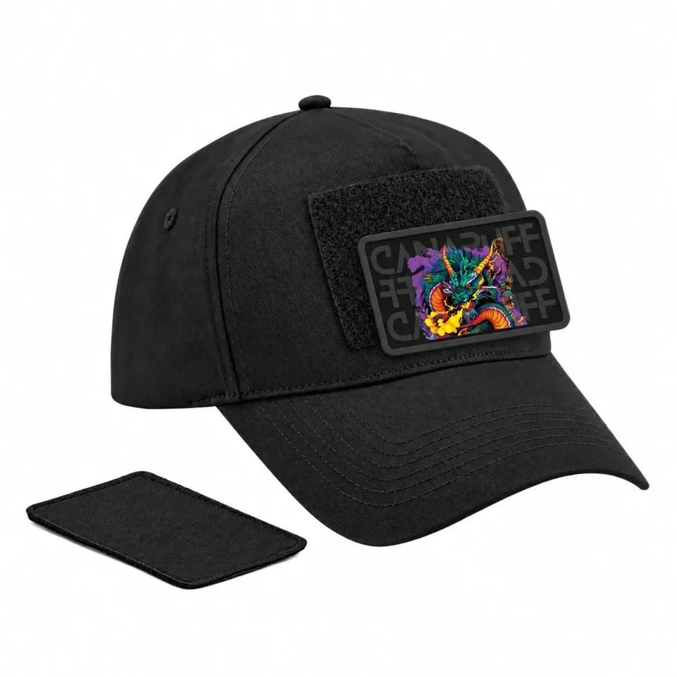 Canapuff Extreme Dragon caps svart justerbar