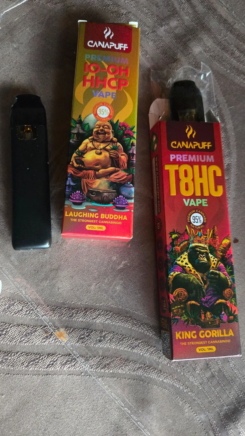 Canapuff T8HC Vape Gorilla Power 95% 1ml