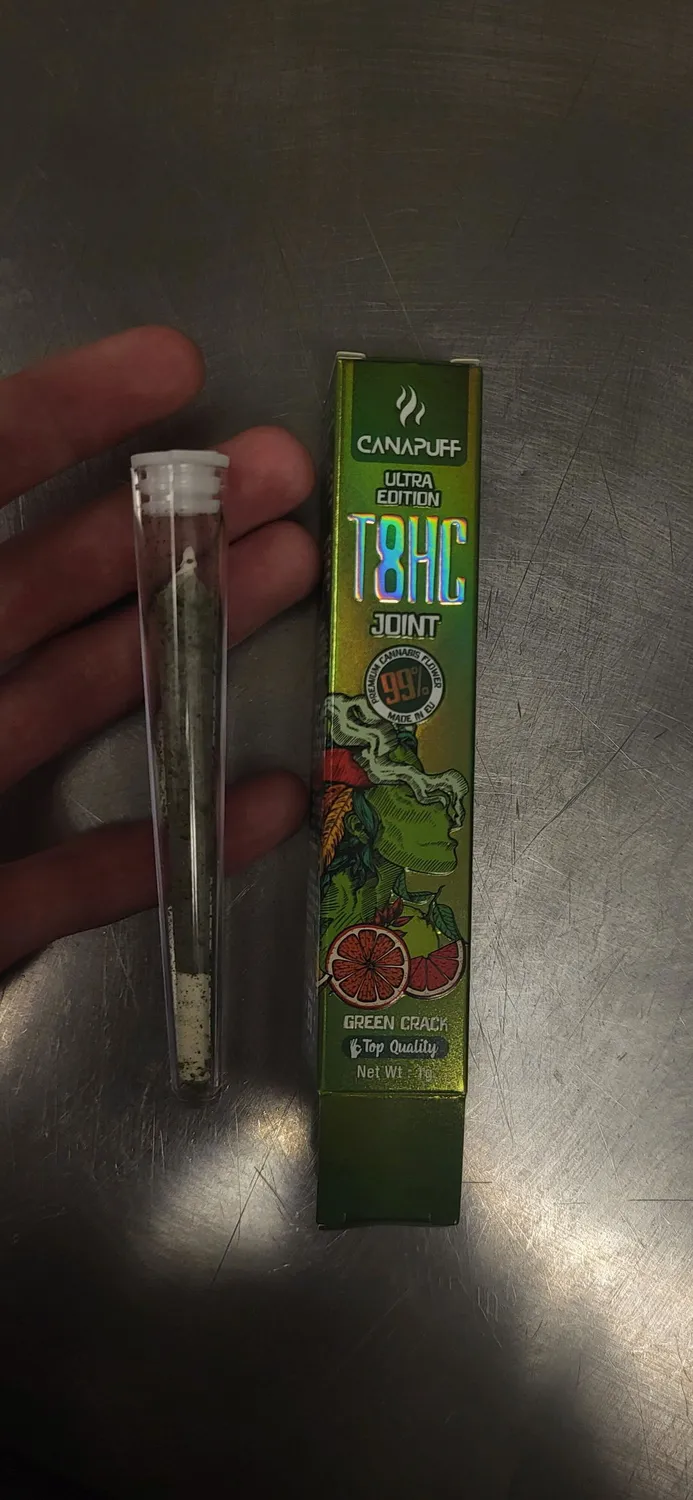 Canapuff T8HC Joint Green Crack 99% 1 g sitrus
