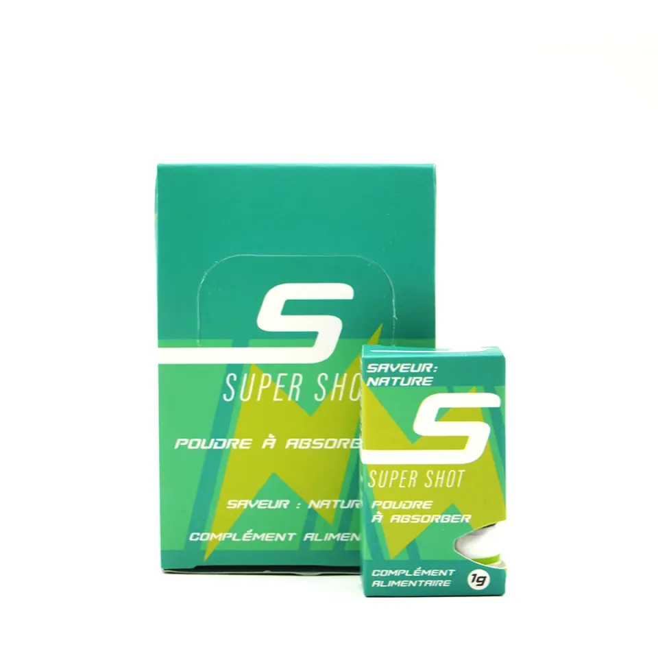Super Shot energipulver nature 1 pose koffeinboost