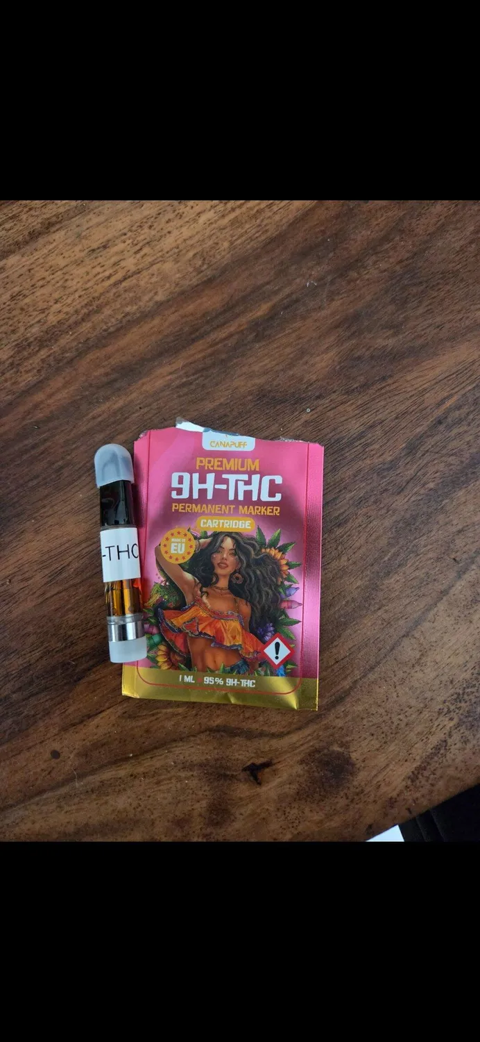 Canapuff Permanent Marker 9H-THC vapepatron 95% 1 ml