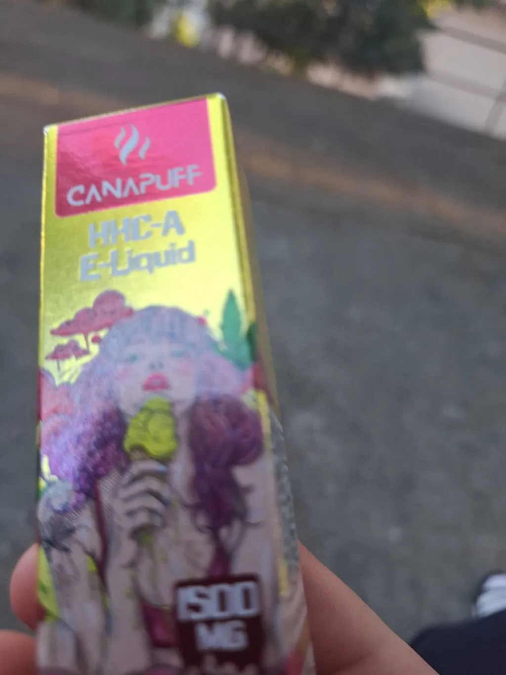 Canapuff HHC-A Green Crack e-væske 1500mg sitrus