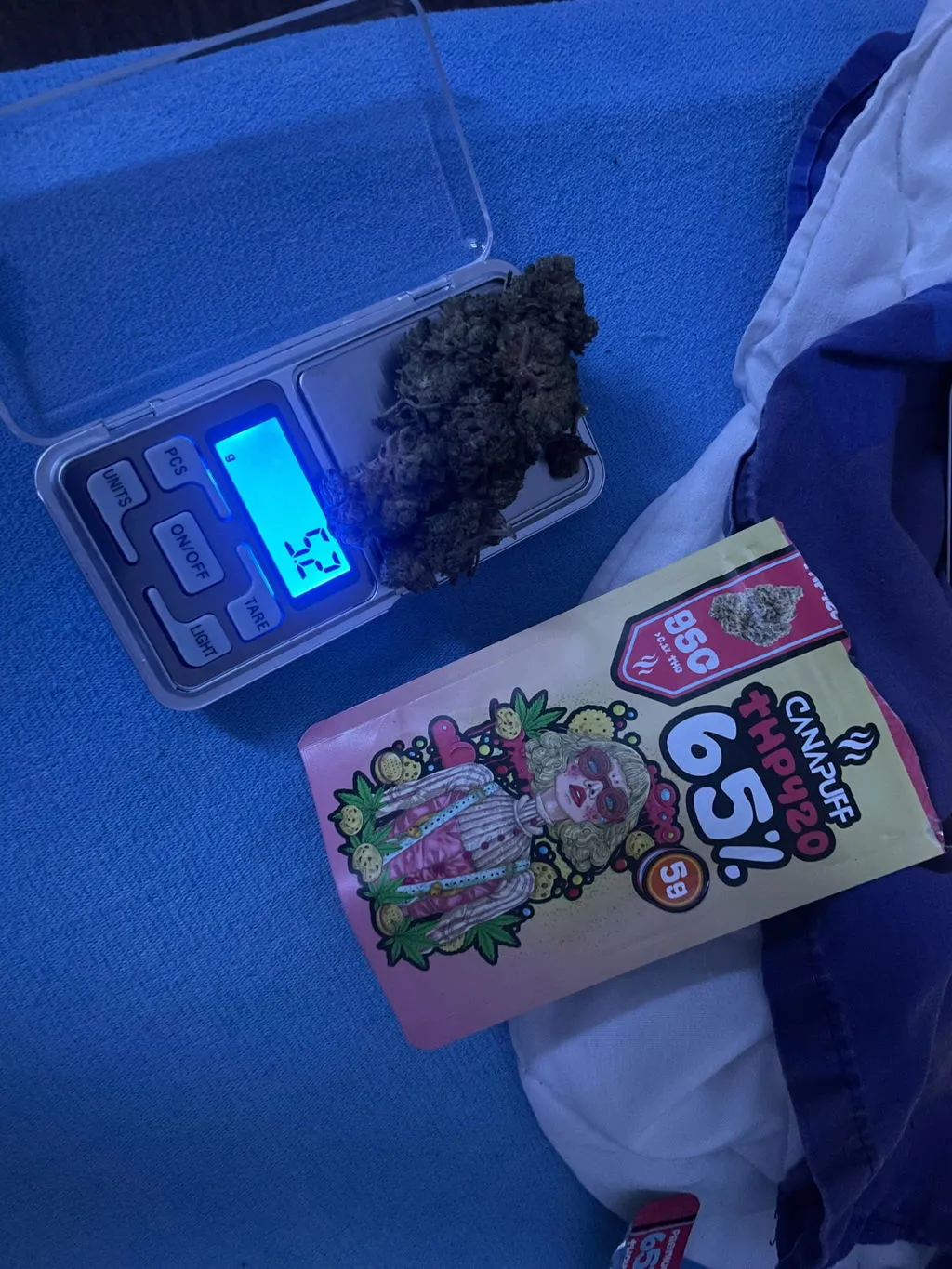 Canapuff THP420 GSC topskudd blomster 1 g 65%