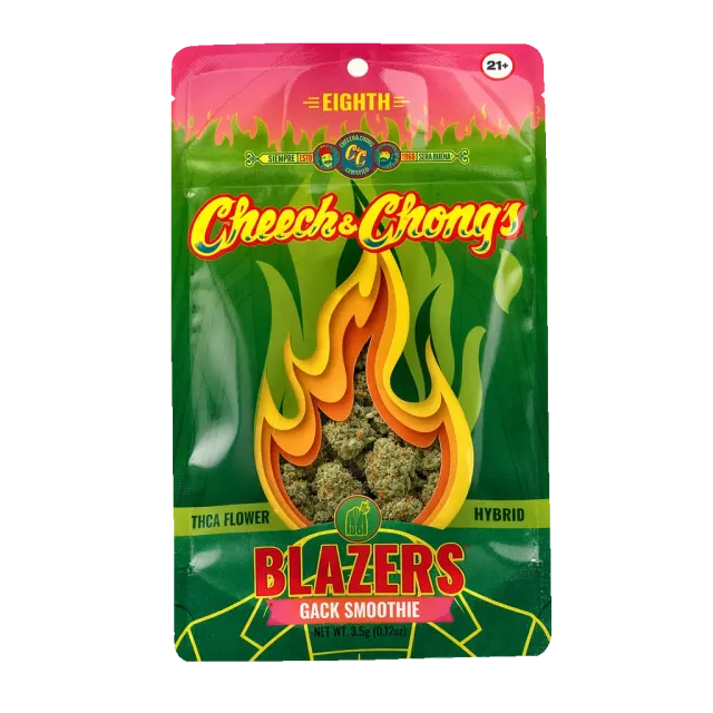 Cheech & Chong Blazers Gack Smoothie THCa blomst 3,5 g premium