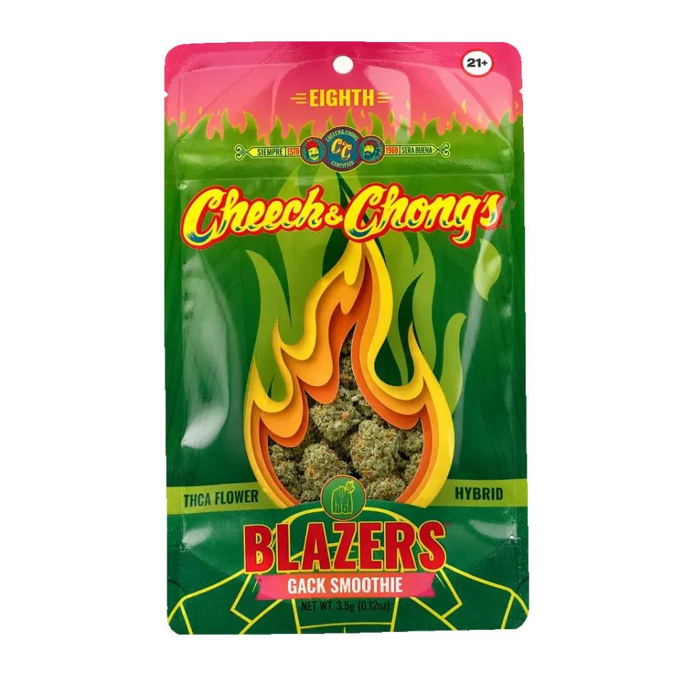 Cheech & Chong Blazers Gack Smoothie THCa blomst 3,5 g premium