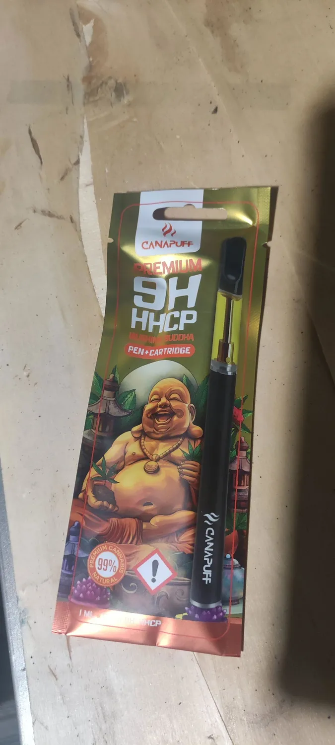 Canapuff 9H-HHCP penn + patron Laughing Buddha 1ml lakris