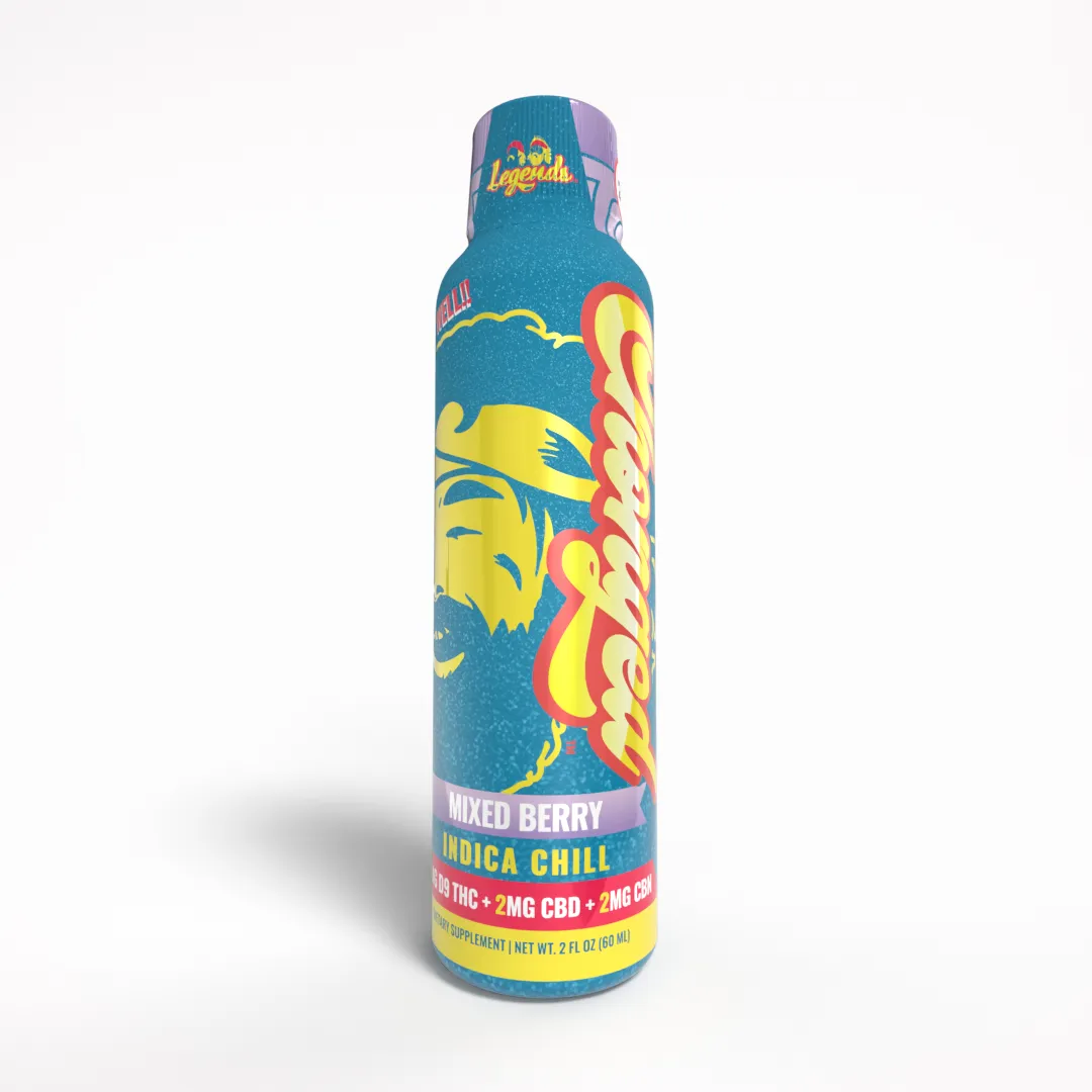 Cheech & Chong Legends Mixed Berry THC-shot 120 mg indica