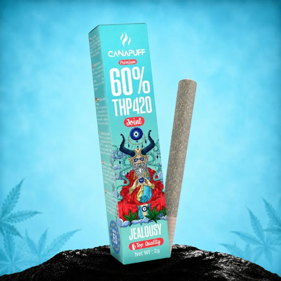 CanaPuff THP420 Jealousy joint 2 g 60% plomme fiol