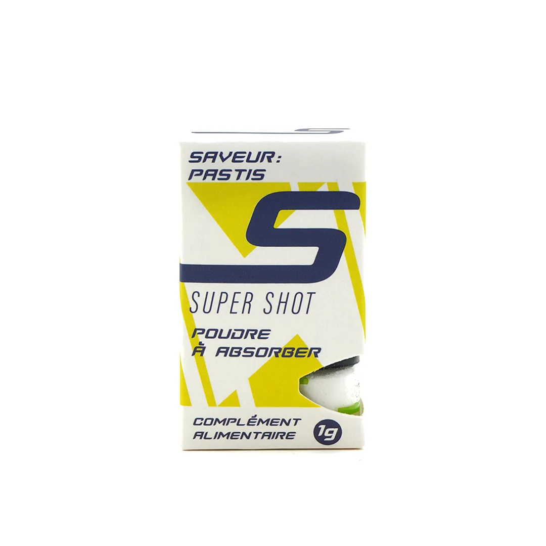 LeGrossiste Super Shot energipulver pastis 1 stk anis