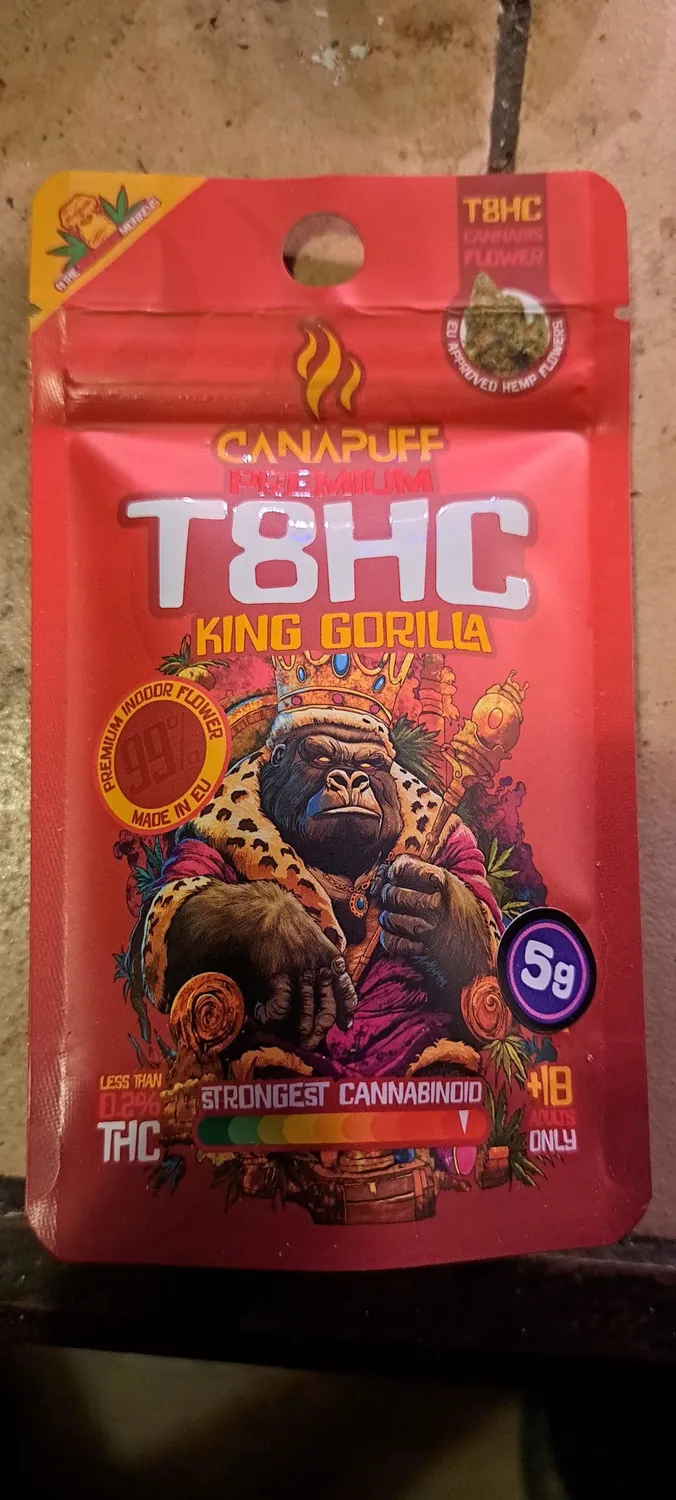 Canapuff T8HC King Gorilla blomst 1g 99%