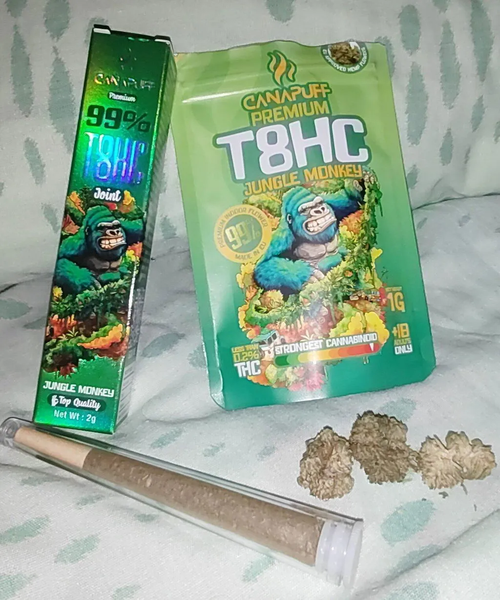 CANAPUFF T8HC Jungle Monkey joint 2g 99% tropisk