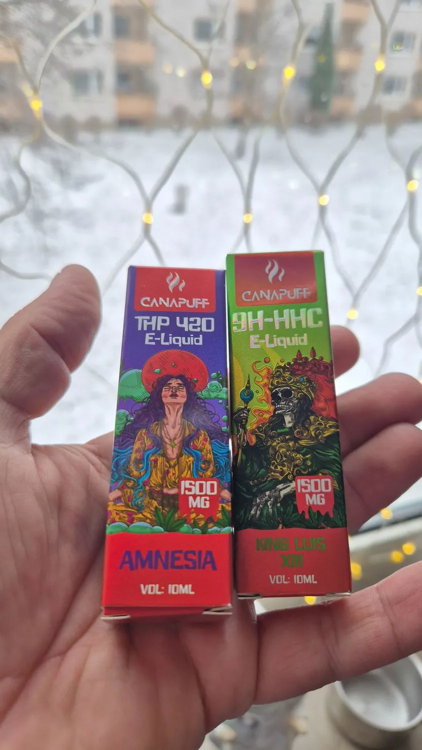 Canapuff King Luis XIII 9H-HHC-væske 1500mg furu
