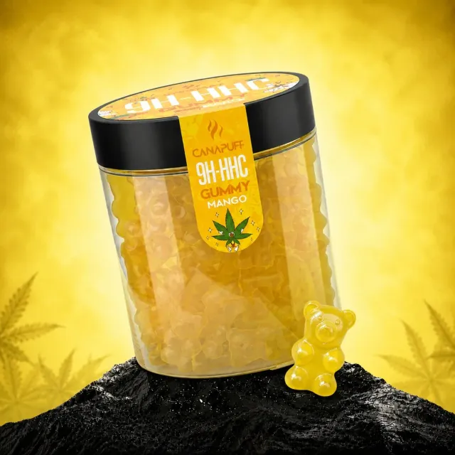 Canapuff 9H-HHC Gummies Mango vingummi 10 stk søt
