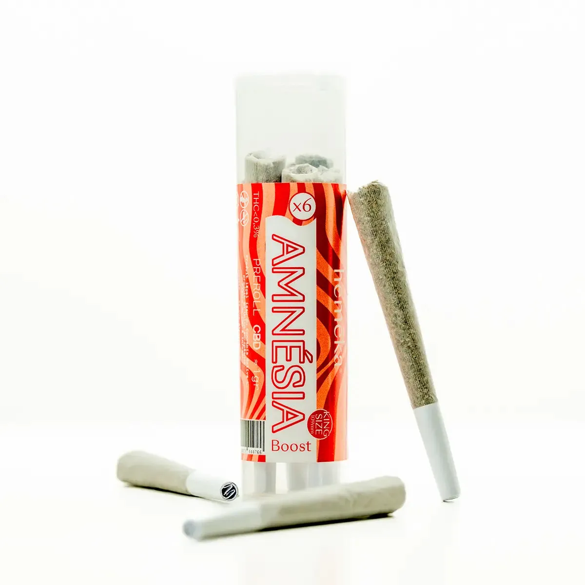 Hemeka Amnesia Boost preroll CBD singel sitron